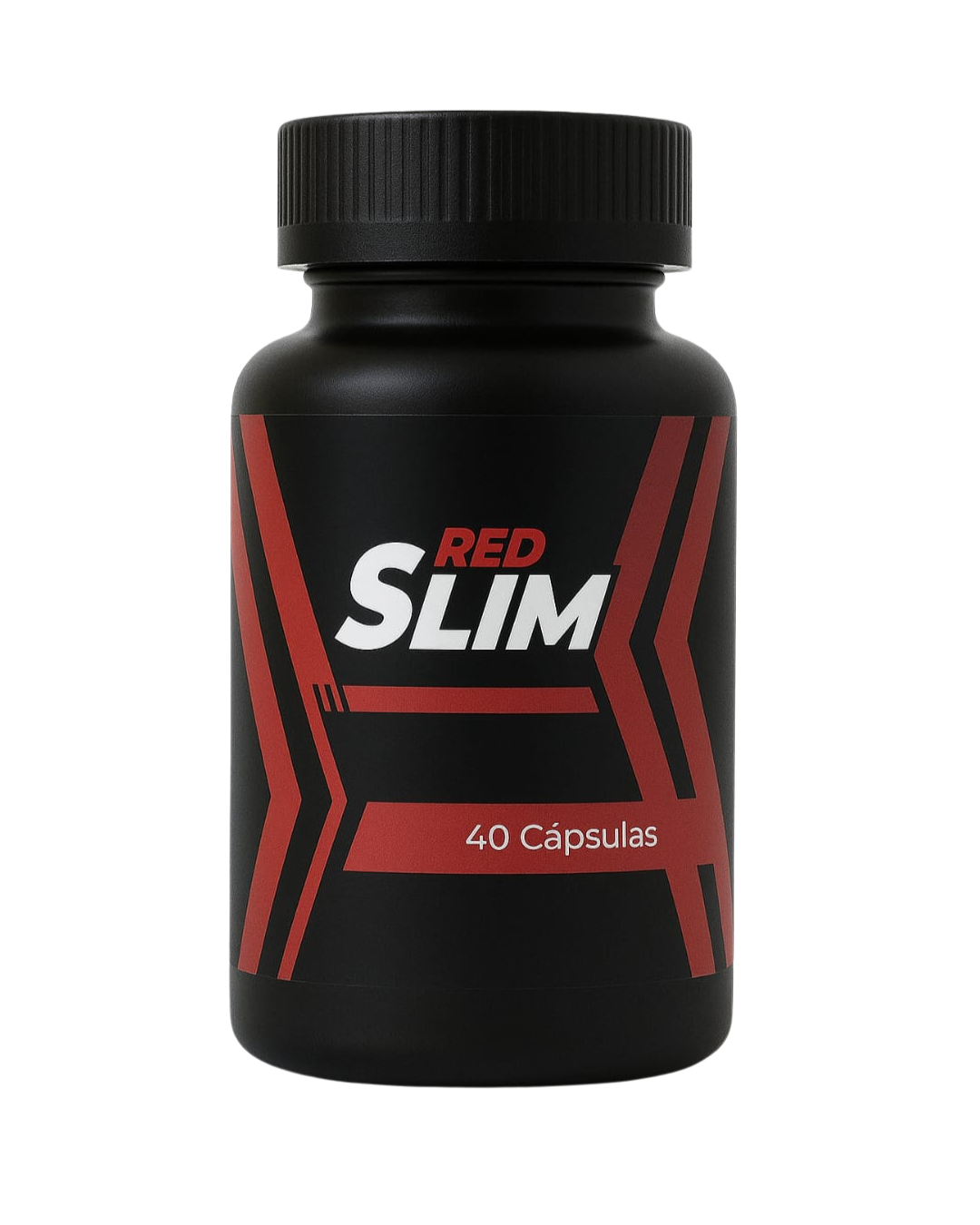 Pote com 40 comprimidos do emagrecedor Red Slim